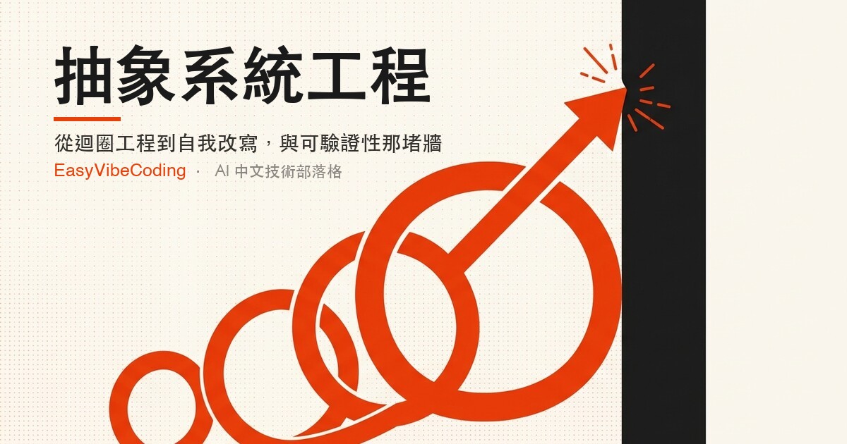 抽象系統工程：當你不再下 prompt，而是設計下 prompt 的系統 episode artwork